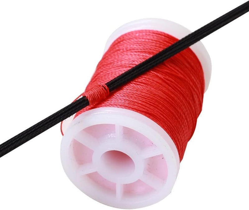 SOPOGER Archery Bow String Serving Thread 131 yard/120 m Durable Nylon Bowstring Serving Thread for Compound Recurve Bow Tying Peep Sight Nock Point - Image 2